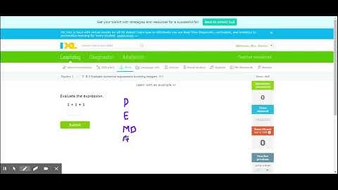 IXL Homework Help - Evaluate numerical expressions involving integers (Algebra 1)
