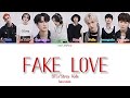How Would STRAY KIDS Sing Fake Love By BTS Color Coded Lyrics Han Roman Kpop Bts Straykids