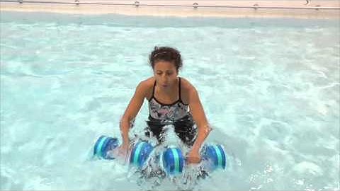 Aqua Instructor tip #47 Suspended V kick