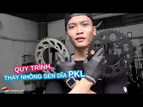 Video Quy trình thay nhông sên dĩa cho xe phân khối lớn tại... - youtube