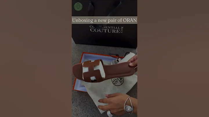Unboxing Hermes Tan Oran Slides | Confidential Couture  #hermes #slippers #prelovedluxury
