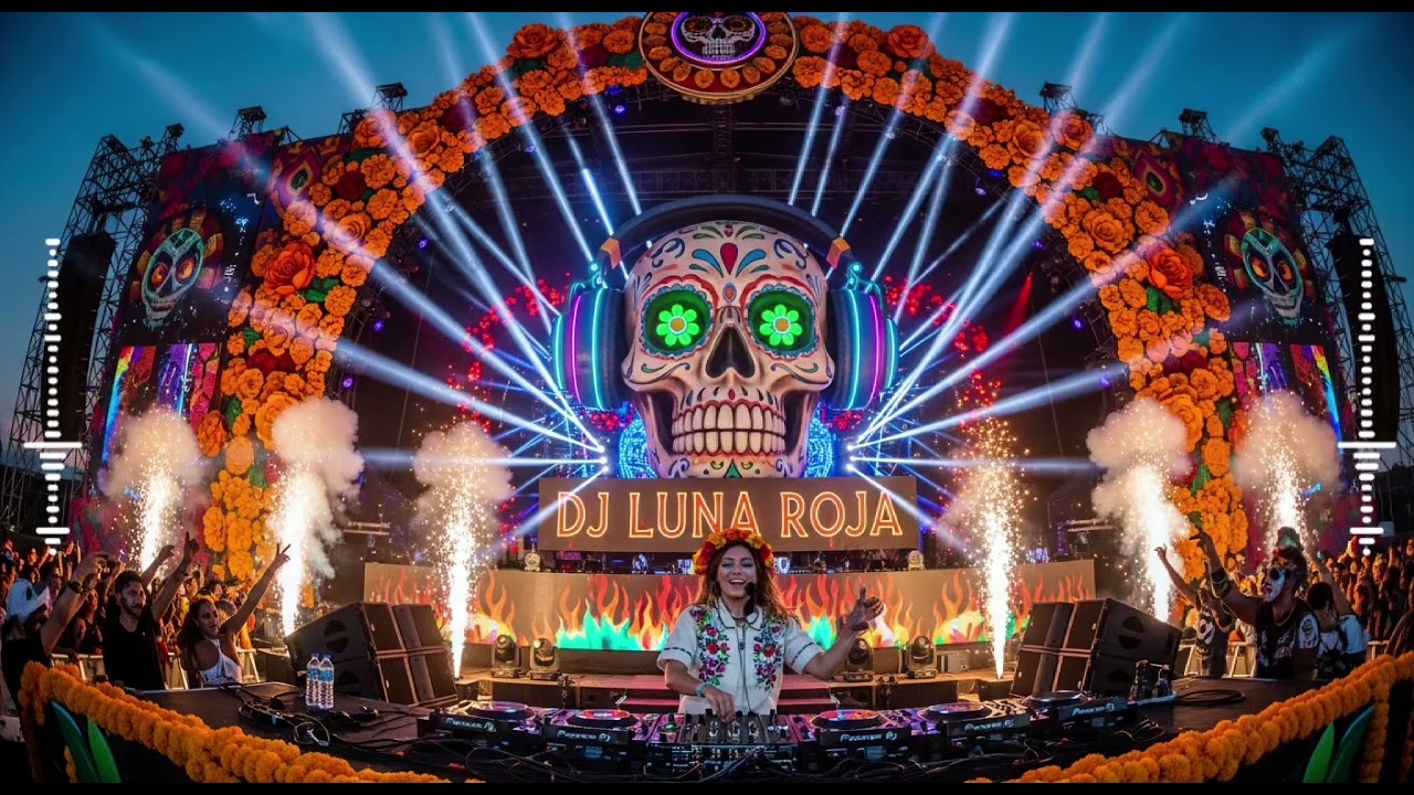 Mexico Festival EDM 🔥 DJ LUNA ROJA Live Set
