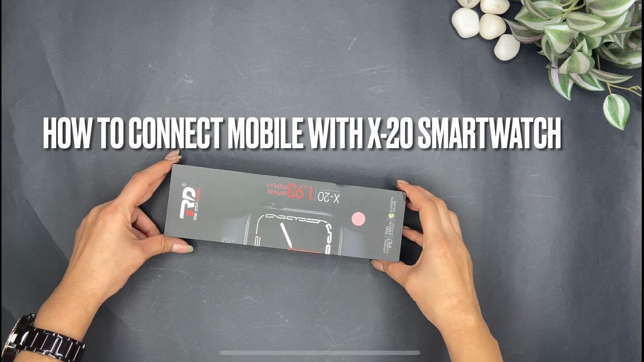 How to connect smartwatch with phone? YouTube
