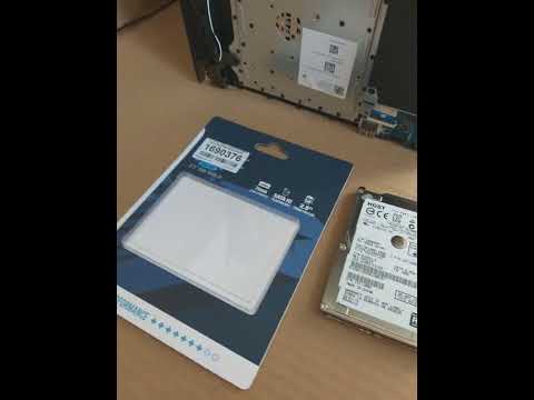 Upgrade ноутбука HP Laptop 15-da0xxx