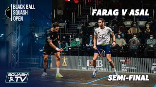 Squash: Farag v Asal - Semi Final Highlights - CIB Black Ball Open 2020