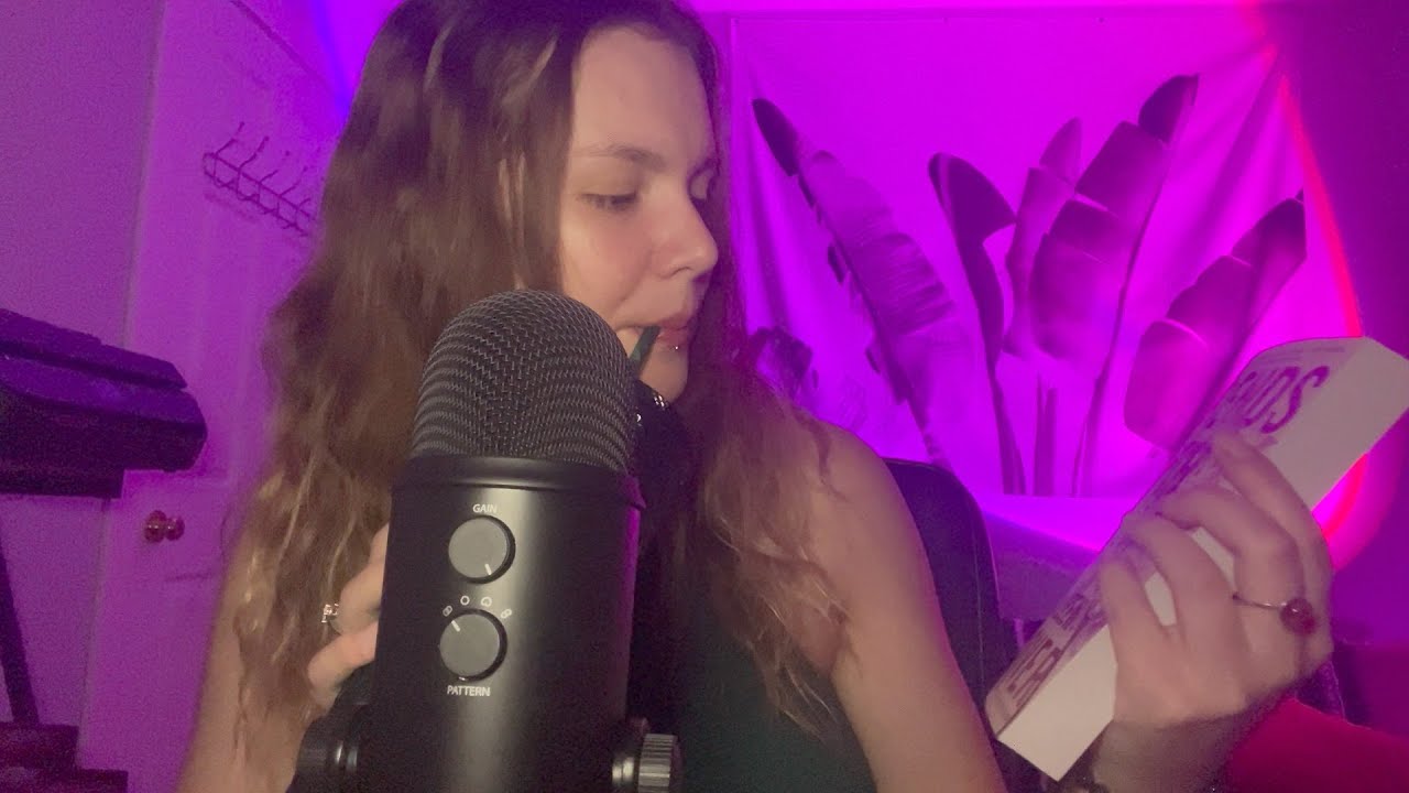 ASMR reading Colleen Hoover x Rose Forever🌹