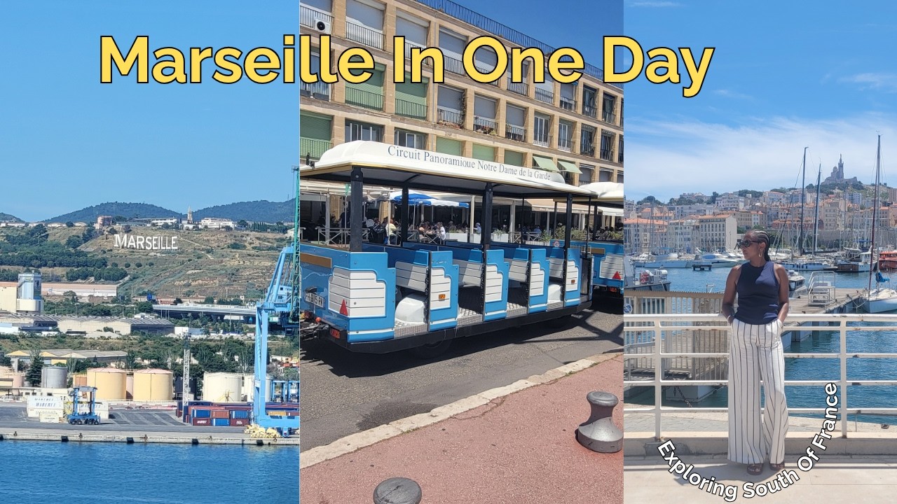 How to Spend One Day in Marseille, France 🇫🇷 | Old Port | Le Petit Train | MSC World Europa
