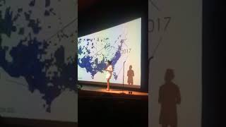 EstroHaze's Sirita Wright pitching at CanopyBoulder Demo Day!