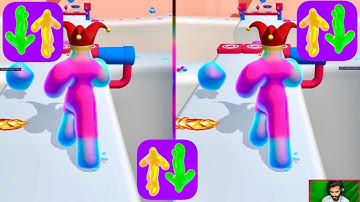 Blob Runner 3D Walkthrough Android, iOS Gameplay Levels 42-43 #65