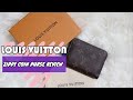 LOUIS VUITTON ZIPPY COIN PURSE 1 YEAR REVIEW*PROS/CONS/DURABILITY, ETC