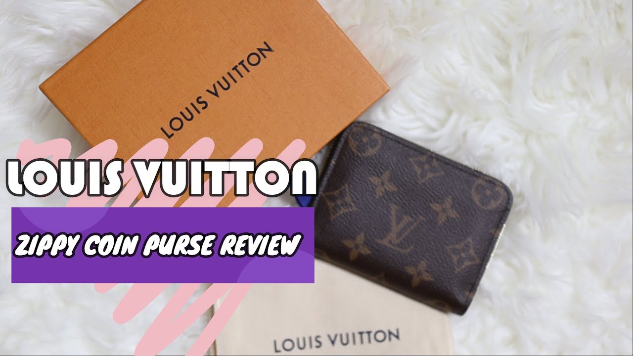 LOUIS VUITTON ZIPPY COIN PURSE 1 YEAR REVIEW*PROS/CONS/DURABILITY