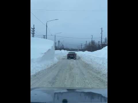 28.01.24 Южно Сахалинск! Сахалин! Снег уже 4 день выгребают) #shorts # ...