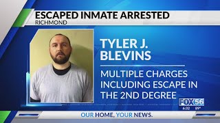 Inmate found after escaping custody in Richmond