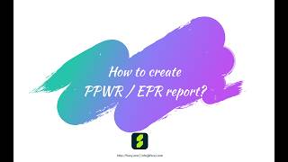 How to Create a PPWR / EPR Packaging Report | ZeroBox Compliance Reports
