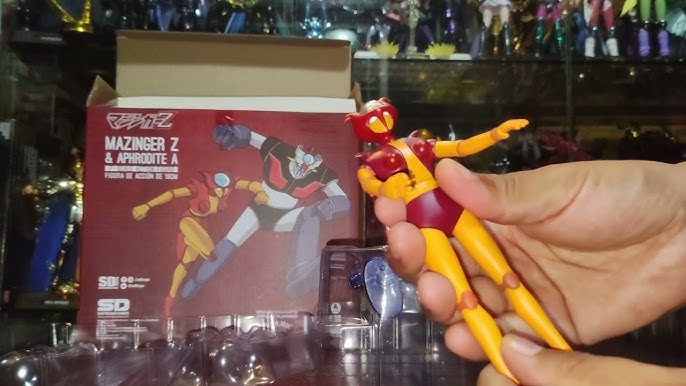 Set de figuras de acción Mazinger Z y Aphrodite A Bandai articuladas