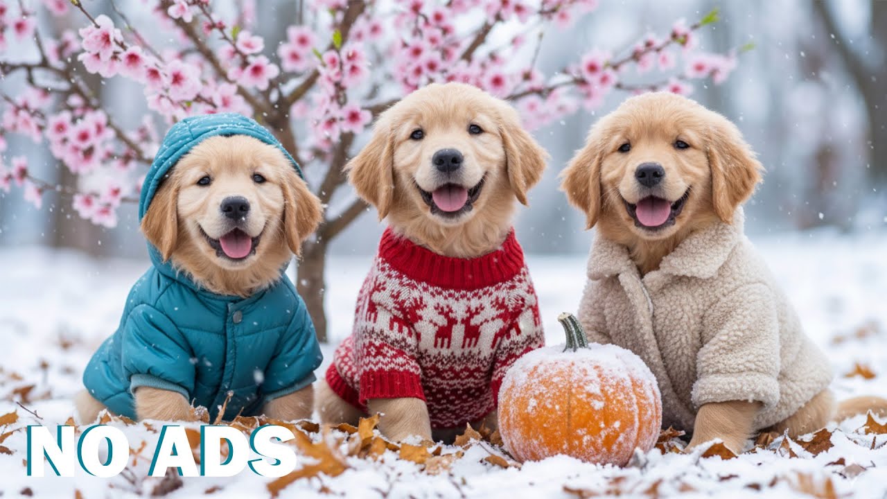 12 часов ТВ для собак 🐕🌸 Идеально для собак одних дома 🎵 Снижает тревогу, глубокий сон