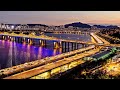 [4K] Lovely Seoul Night Walk - Hangang, Dalmaji Park, Alley Walk | 한강이 내려다보이는 서울 야경, 달맞이공원과 금호동,금남시장