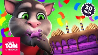 Tom the Leader! 🏢🗝👔 Three-Part Talking Tom \& Friends Compilation