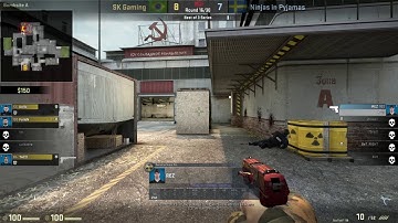 NIP REZ 1v3 CLUTCH vs SK Cache @ IEM OAKLAND 2017