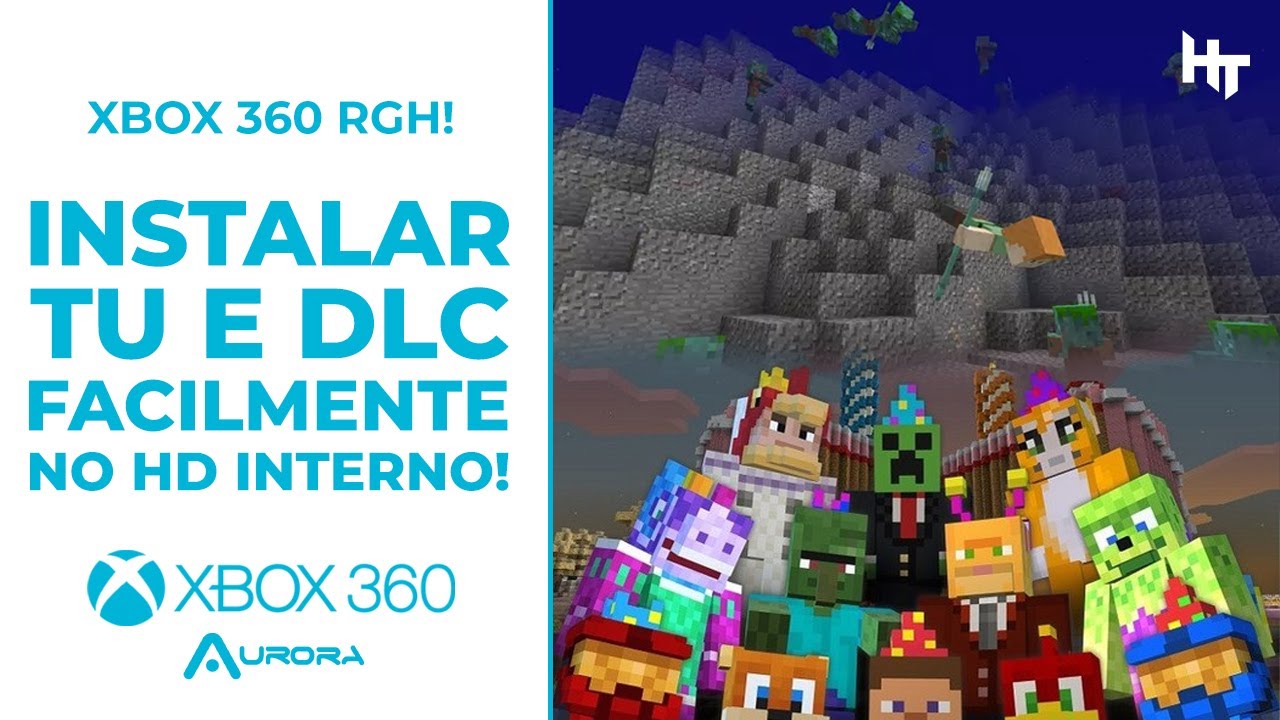 Como Fazer a Demo do Minecraft Virar um Jogo Completo Xbox 360 RGH - video  Dailymotion