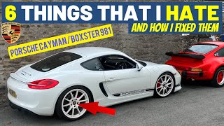 6 Things I HATE About my Porsche Cayman 981 (and How I Fixed Them)