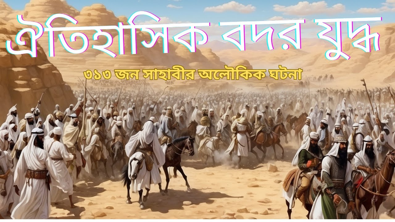 বদর যুদ্ধের গল্প | Battle of Badar | #battleofbadar #বদর # ...