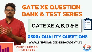 GATE XE Question Bank & Test Series | GATE-Engineering Science | XE-A,B,D & E | GATE XE Courses