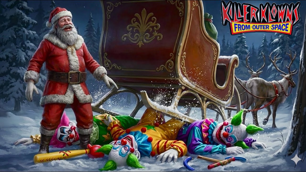 SANTA vs The KLOWNS : The Ultimate Holiday Showdown! (Merry KLOWNS-MAS !