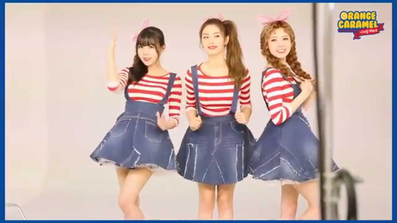 [ETC] ORANGE CARAMEL(오렌지캬라멜) _나처럼해봐요(My Copycat)_자켓촬영현장 스토리