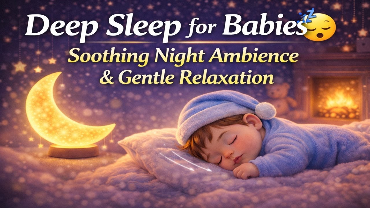 Deep Sleep for Babies 😴 Soothing Night Ambience & Gentle Relaxation
