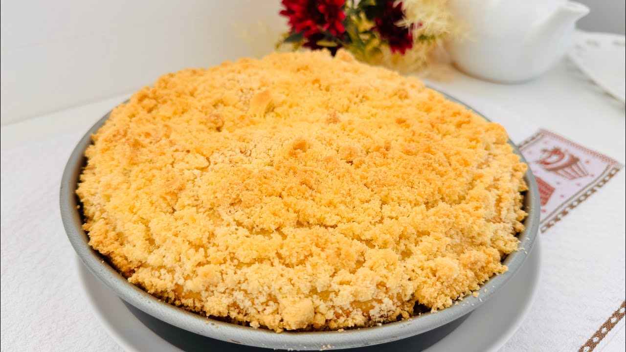 A CUCA do SUL de massa mole |Receita de CUCA fácil e gostosa