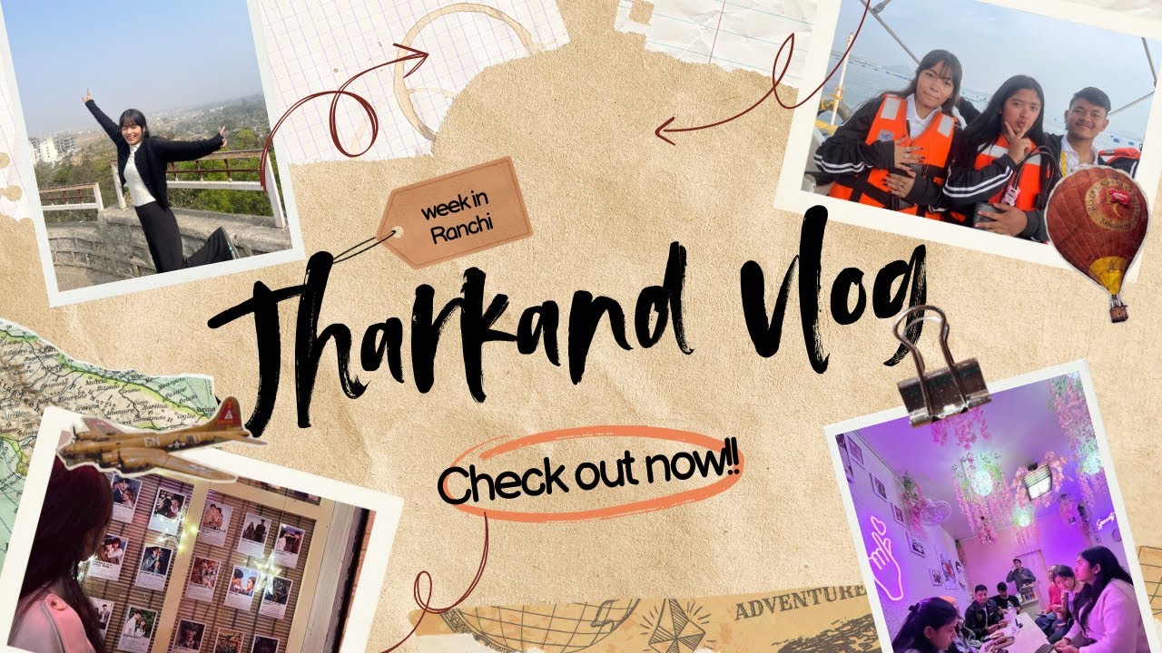 My first time in Jharkand 🇮🇳| Ranchi weekend Vlog