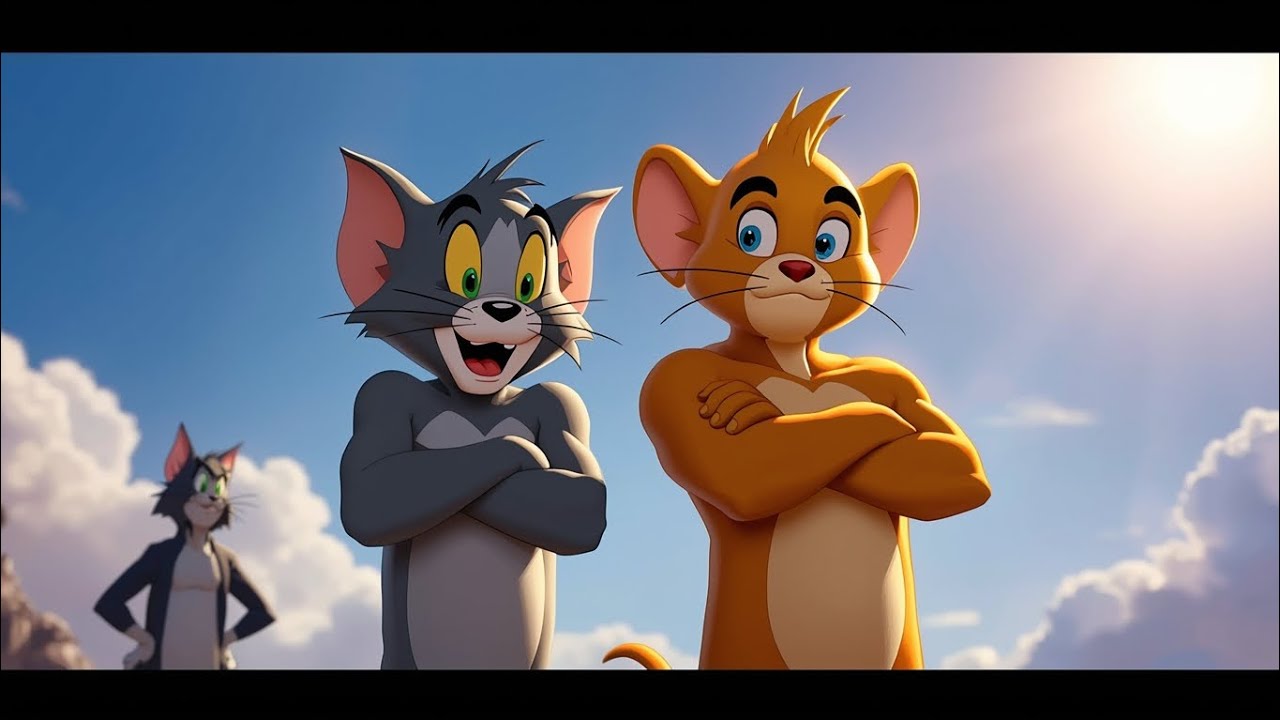 Tom and Jerry Funny Poem 🐱🐭 | Kids Cartoon Rhymes in English | Sunny Day Adventure