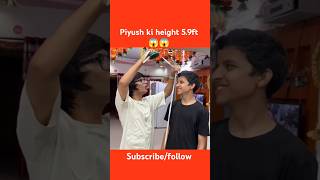 Piyush Ki Height 59ft Sourav Joshi Vlogs