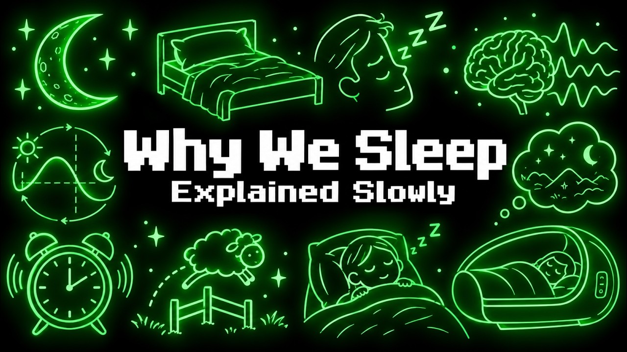 Every Confusing Thing About Why We Sleep Explained Slowly (For Sleep)