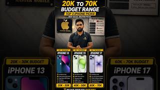 Best iPhones in Every Budget Range 🔥20K to 70K lo BEST iPhone Picks Revealed 👀THIS IS MY TOP 3 PICKS