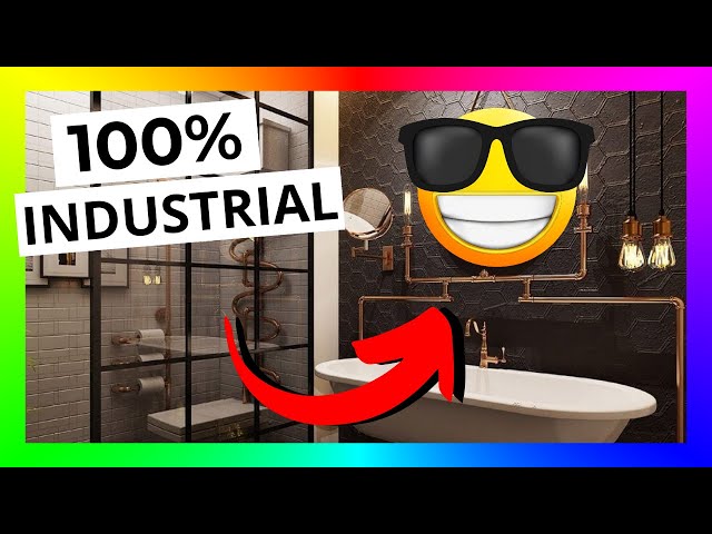 Cómo decorar tu baño con un estilo industrial - Asealia