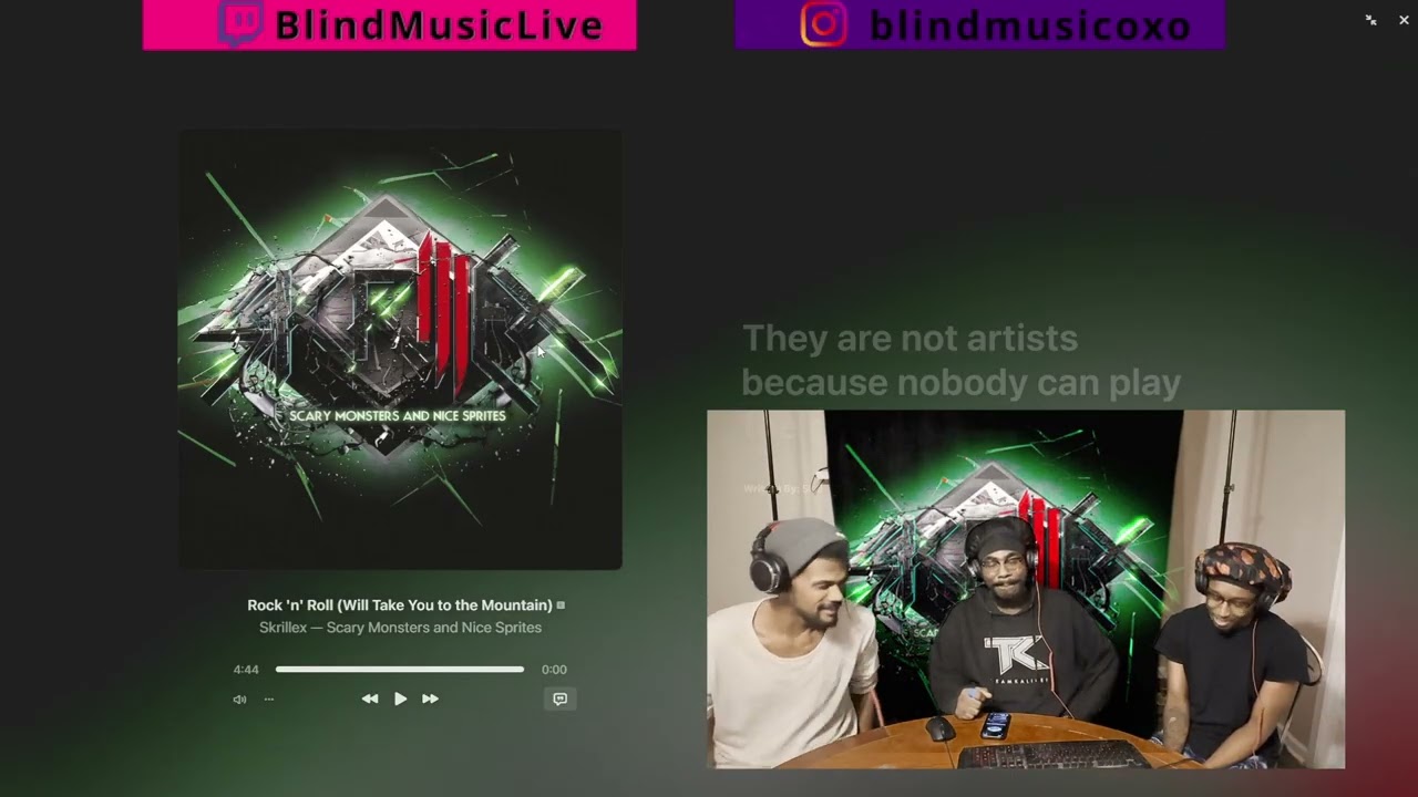 Blind Music | Skrillex "Scary Monsters and Nice Sprites" | EP Reaction (The Birth of Dubstep)