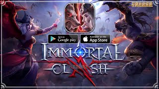 【手游试玩】Immortal Clash 一款以西方神话为背景的角色扮演游戏 神秘传说中的吸血鬼、狼人、猎魔人在此集结，你将用铁血与谋略，征服这片全新的土地！(Android/IOS) screenshot 5