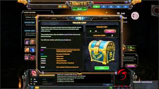 Smite Treasure Drop! Opening 23 Combined Chests
