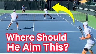This Doubles Volley Mistake Is Why You Lose