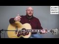 Gibson sj200 standard demo  review