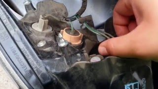 How to chang brake bulb 2010 Lancer