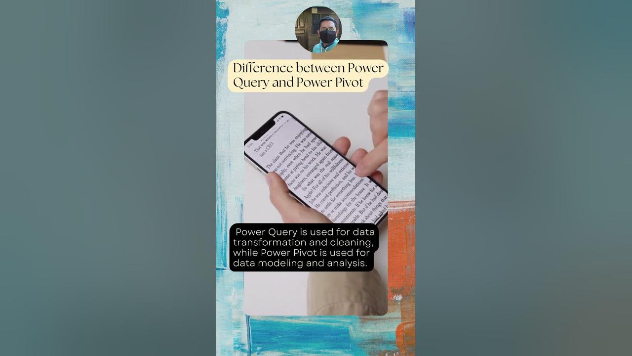 Difference between power query and power pivot youtube