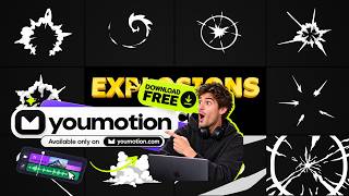 Explosions Pack | Free Animated Blast FX & Transitions (AE)