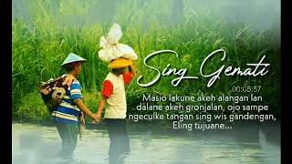 Story wa salam tresno (just music)