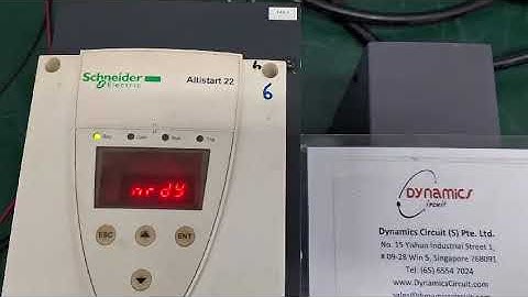 Schneider Electric ATS22C17Q Altistart 22 SoftStarter Repairs by Dynamics Circuit (S) Pte. Ltd.