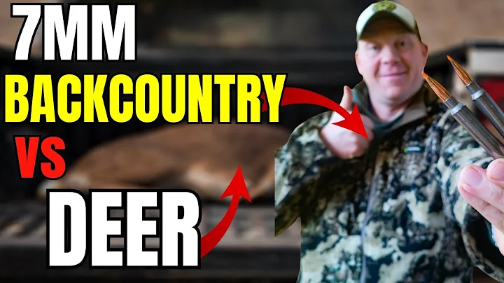 This NEW 7mm Backcountry Dropped a Whitetail Instantly…