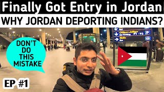 JORDAN VISA FOR INDIAN 🇮🇳🇯🇴 | IMMIGRATION QUESTIONS? 😰 | Airport to City Centre, ATM, Hostel,
