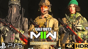 Specgru All Operators Call of Duty Modern Warfare II All Operators Skins | MW2 All Operators & Skins